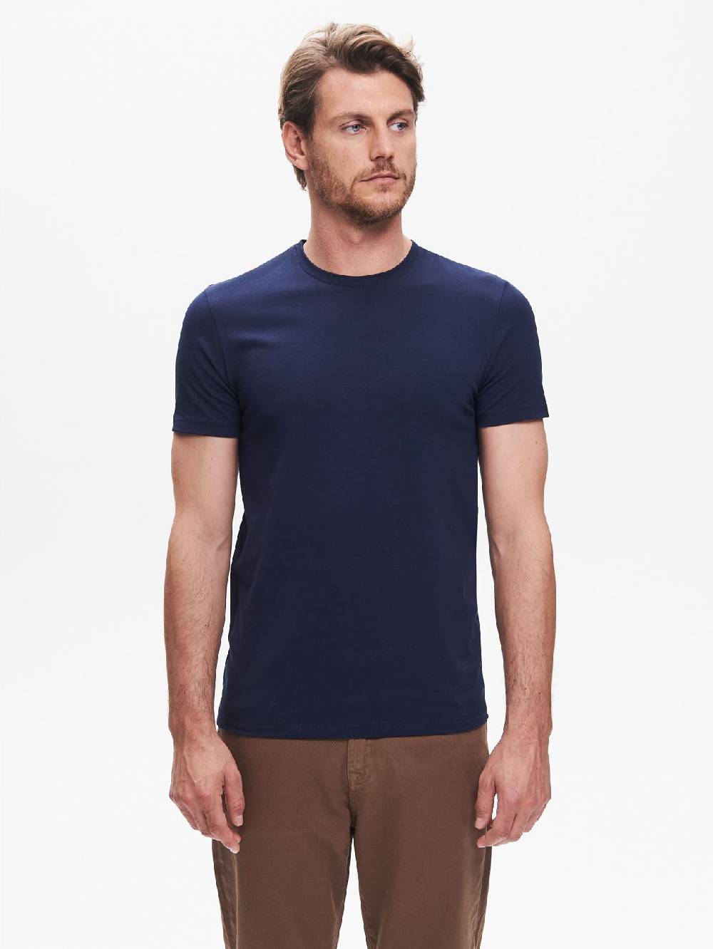 Rinascimento T-shirt Girocollo Uomo Blu QB24 Offerta