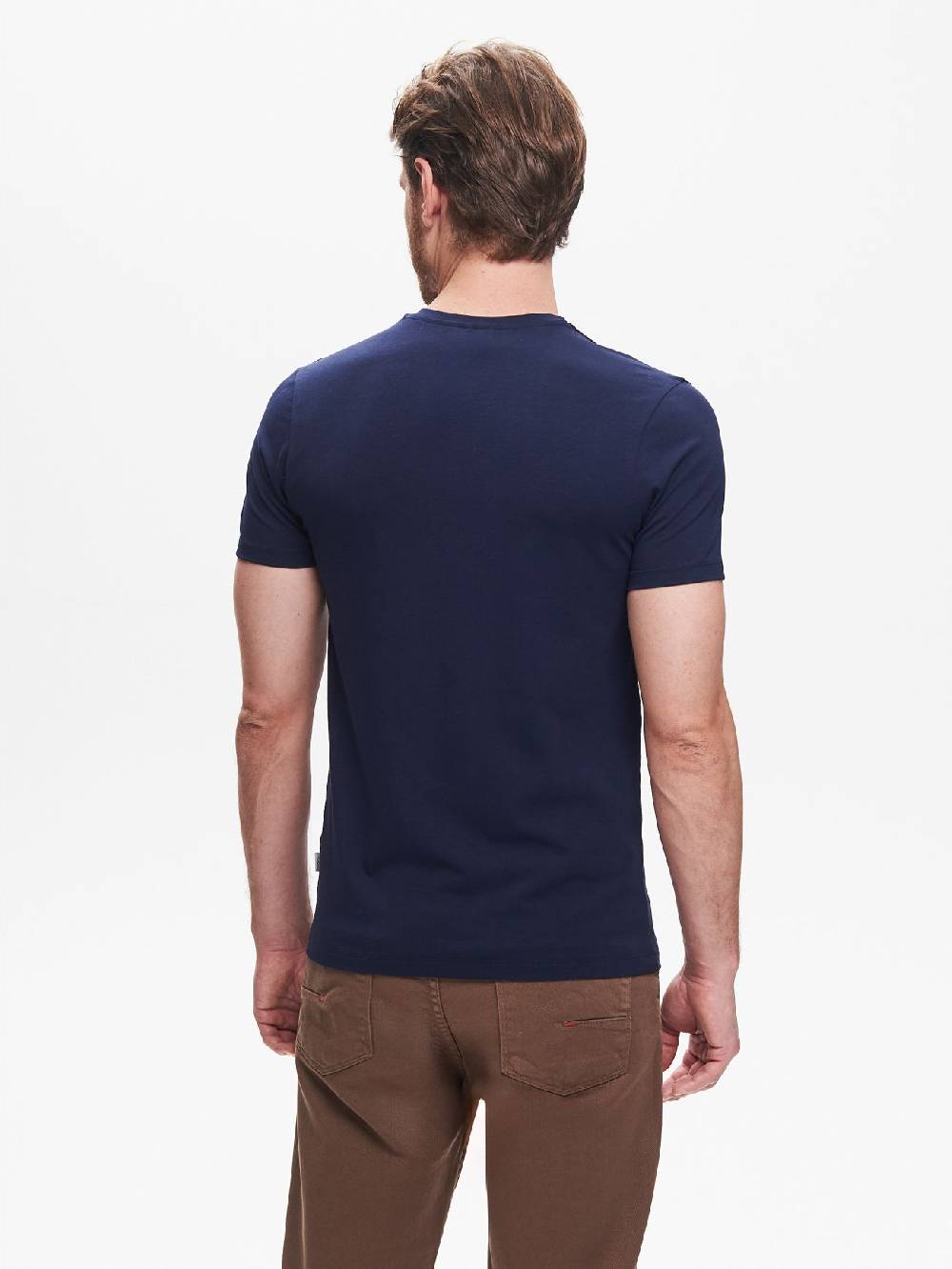 Rinascimento T-shirt Girocollo Uomo Blu QB24 Offerta