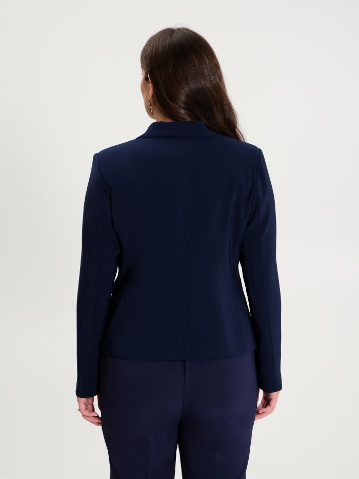 Rinascimento Giacca Curvy Monobottone Blu Navy Presa