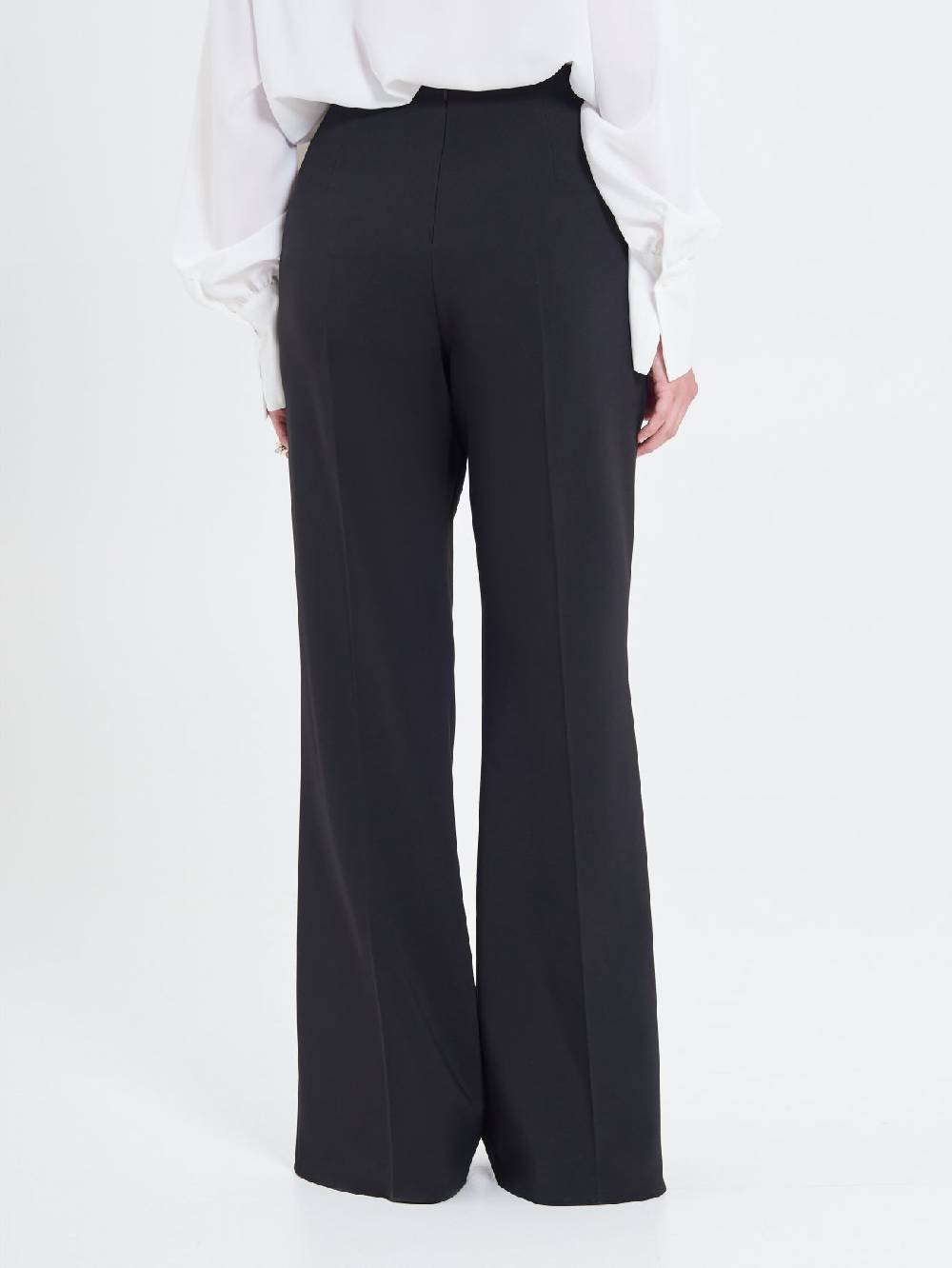 Rinascimento Pantaloni Curvy Fibbia Geometrica Saldi