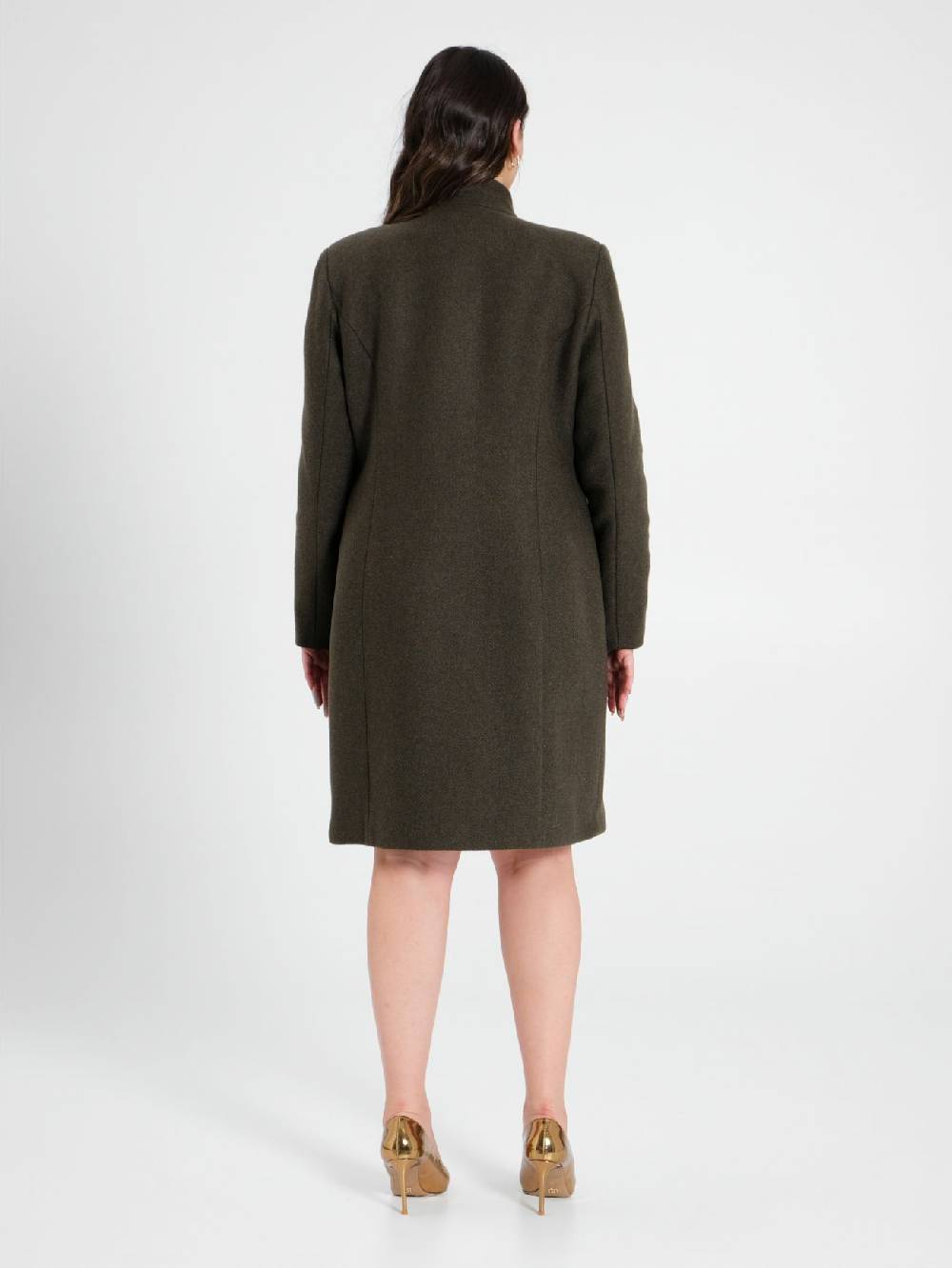 Rinascimento Cappotto Curvy Verde Muschio Hotsell