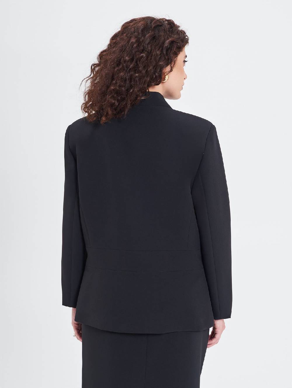 Rinascimento Giacca Curvy Fibbia Geometrica Vendita Calda