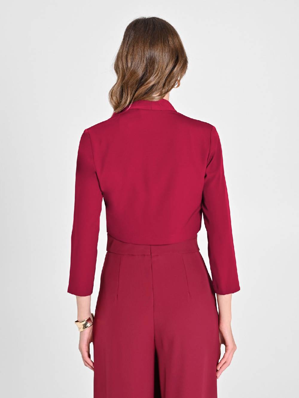 Rinascimento Coprispalle in Cady Bordeaux Vendite Flash