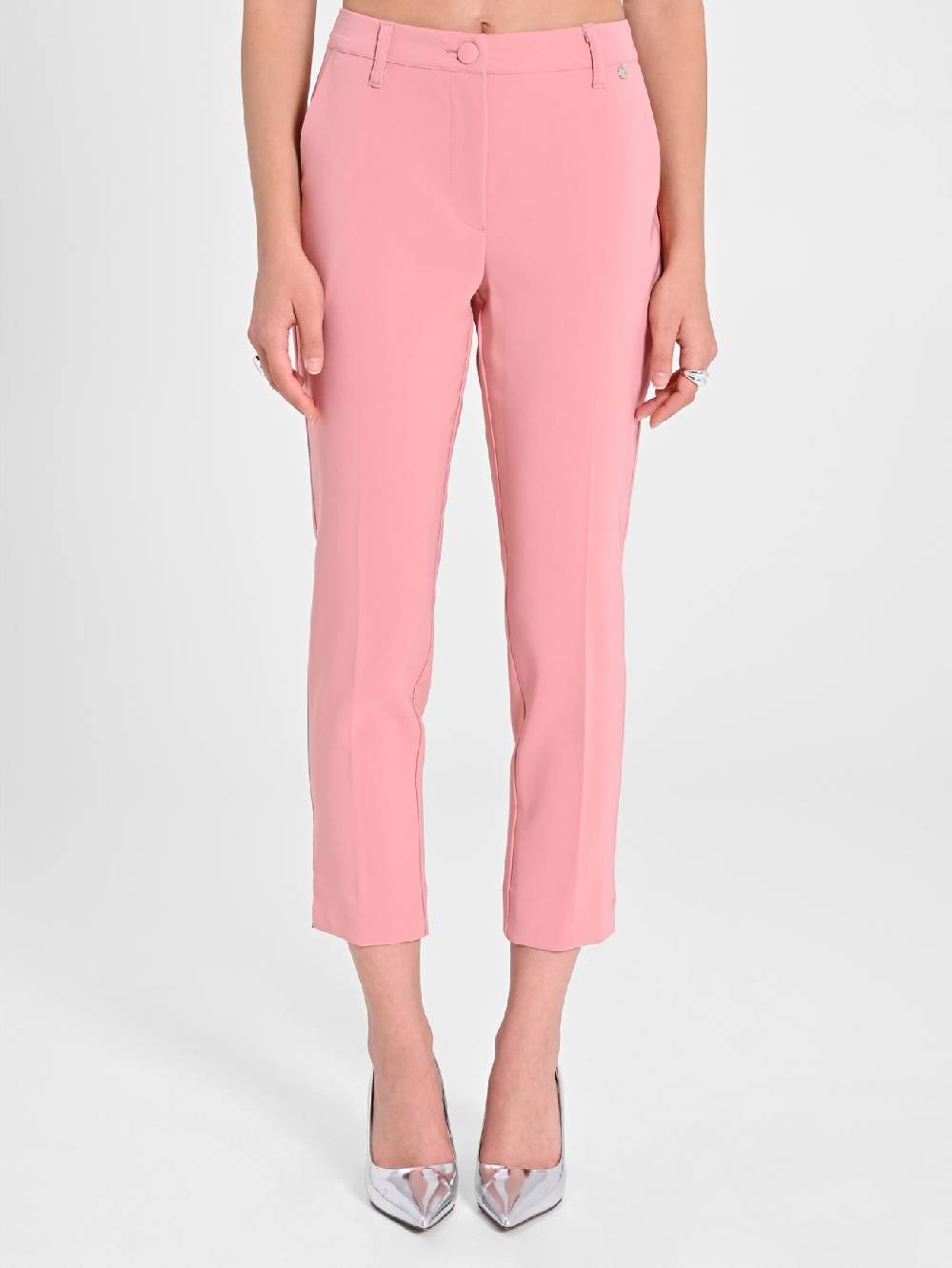 Rinascimento Pantaloni Skinny Rosa 2025