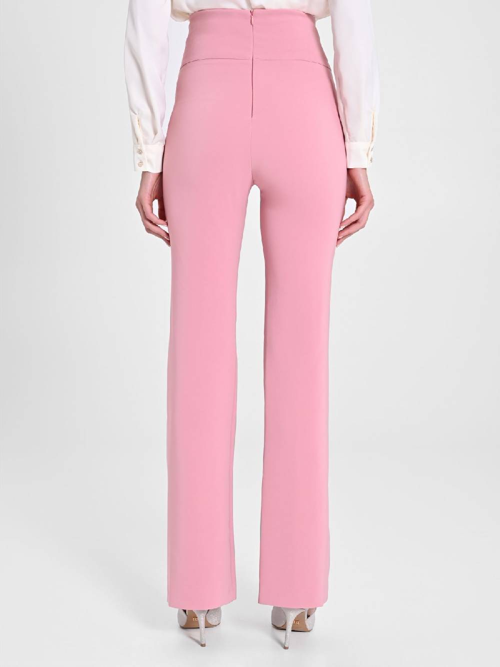Rinascimento Pantaloni Flared Rosa Antico Rilascio limitato