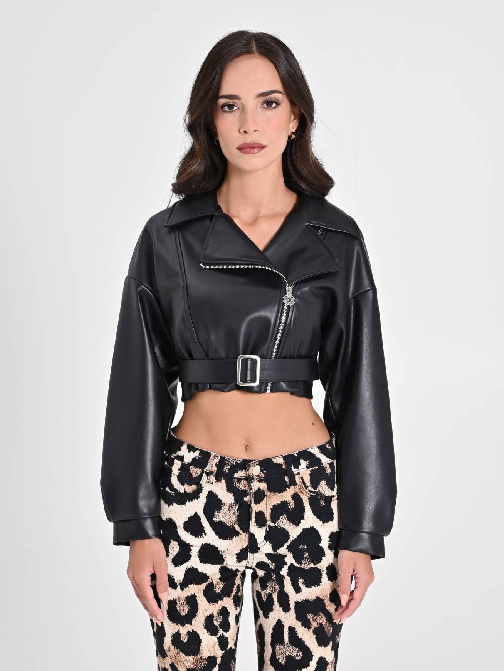 Rinascimento Chiodo in simil pelle Shopping Online