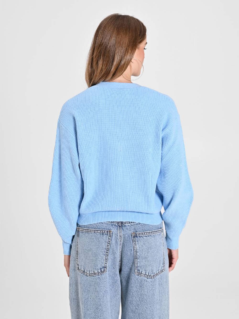 Rinascimento Cardigan Azzurro Outlet