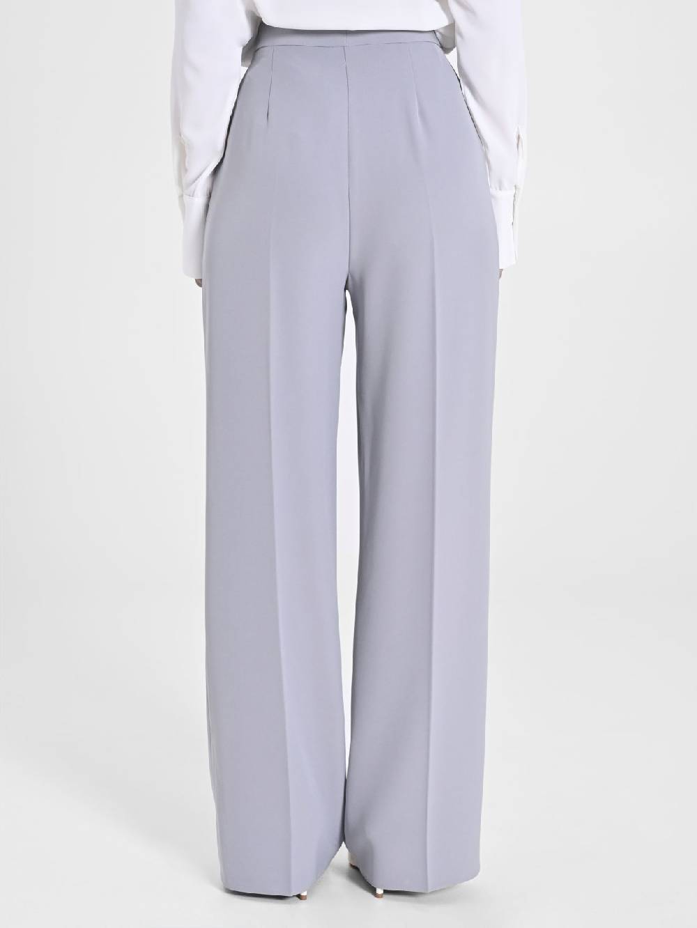 Rinascimento Pantalone Palazzo Grigio in Crepe Convenienza