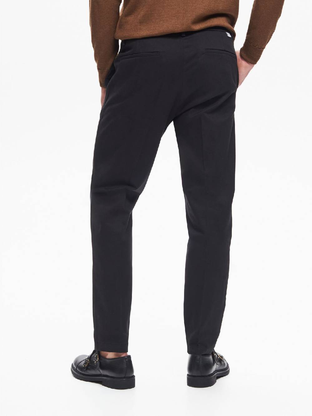 Rinascimento Pantaloni Regular-Fit Uomo in Gabardina QB24 Promozione Limitata