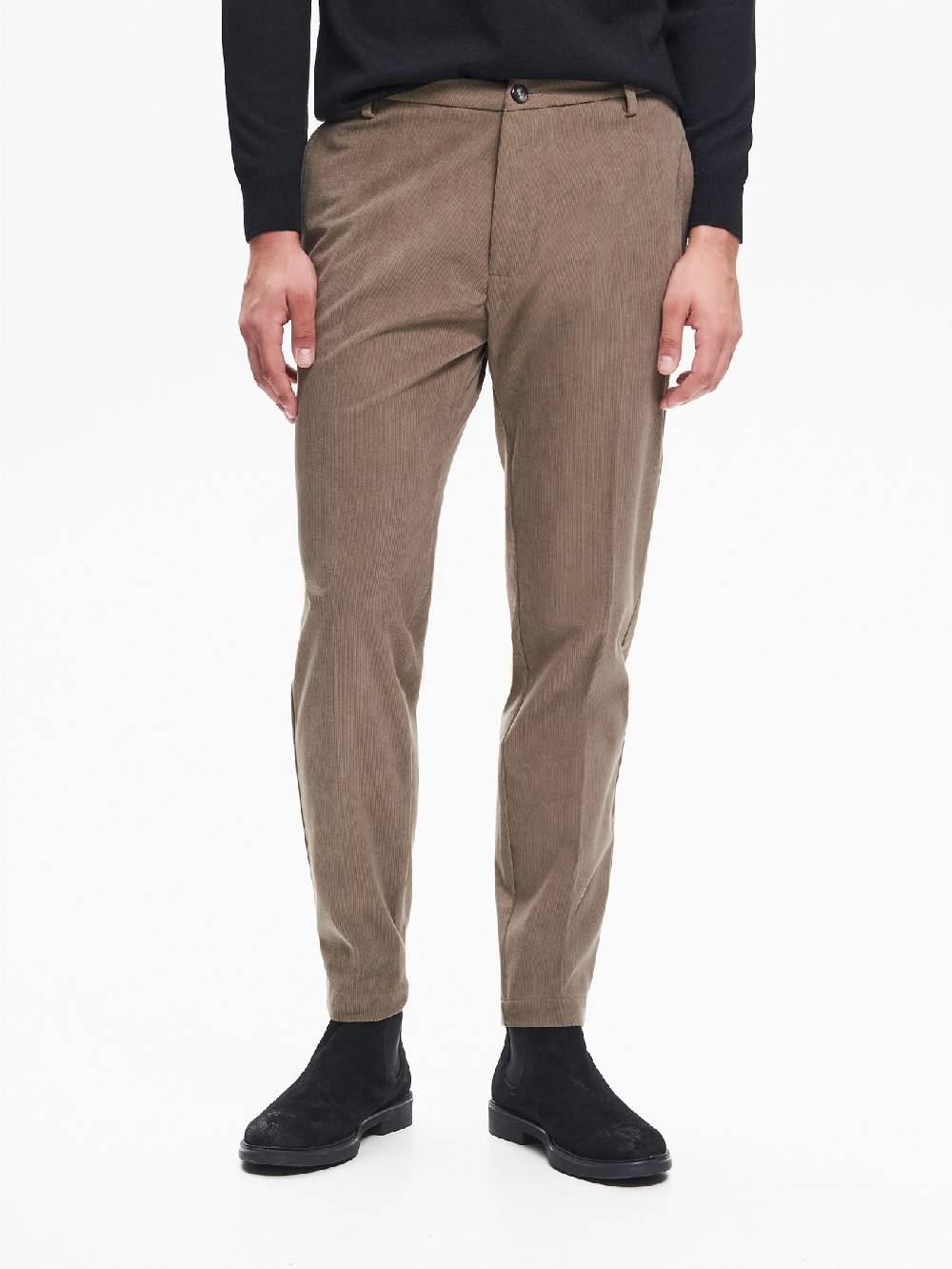 Rinascimento Pantaloni Regular-Fit Uomo Velluto QB24 Outlet