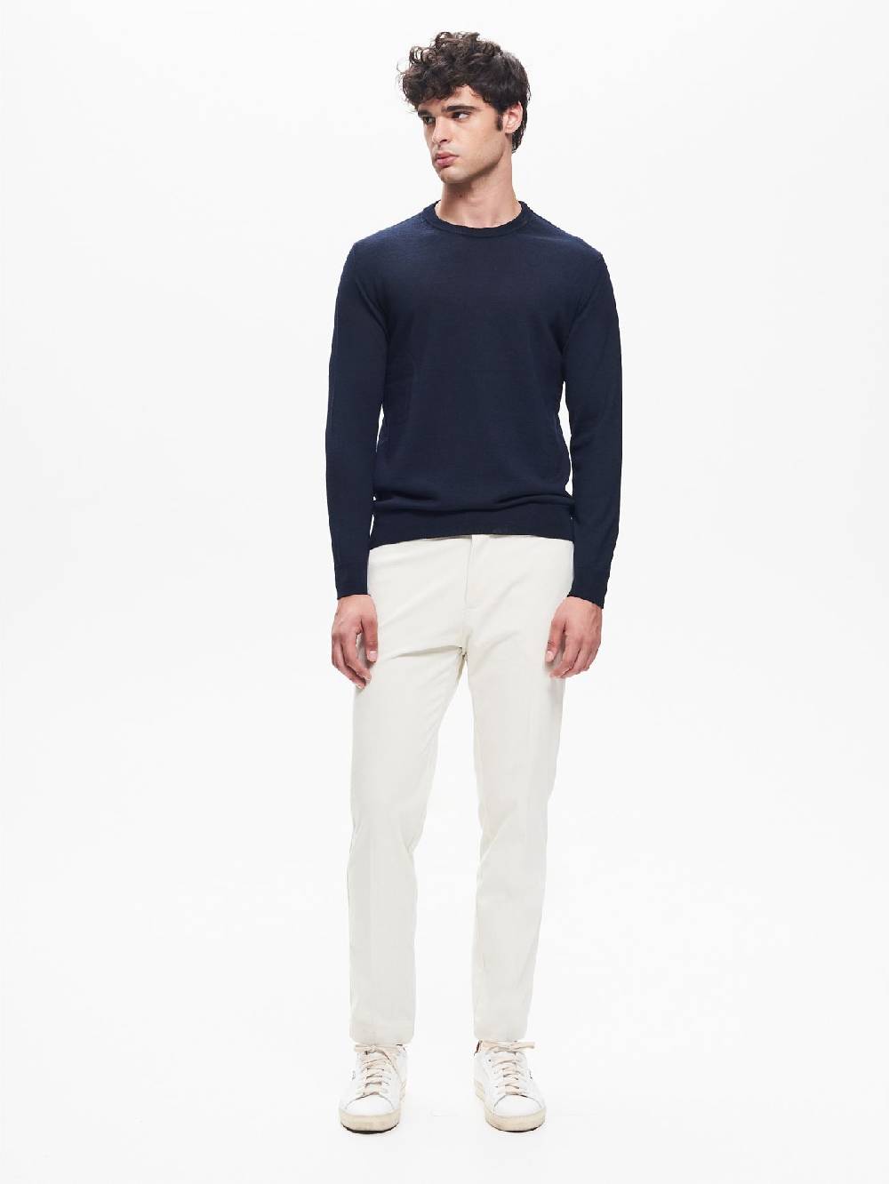 Rinascimento Maglia Girocollo Uomo Basic Blu QB24 Saldi