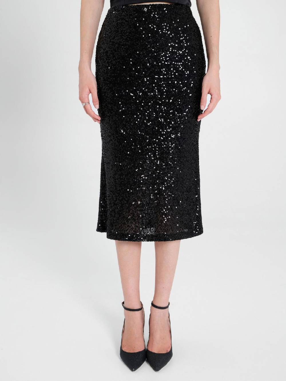 Rinascimento Gonna Longuette in Paillettes Vendite Flash