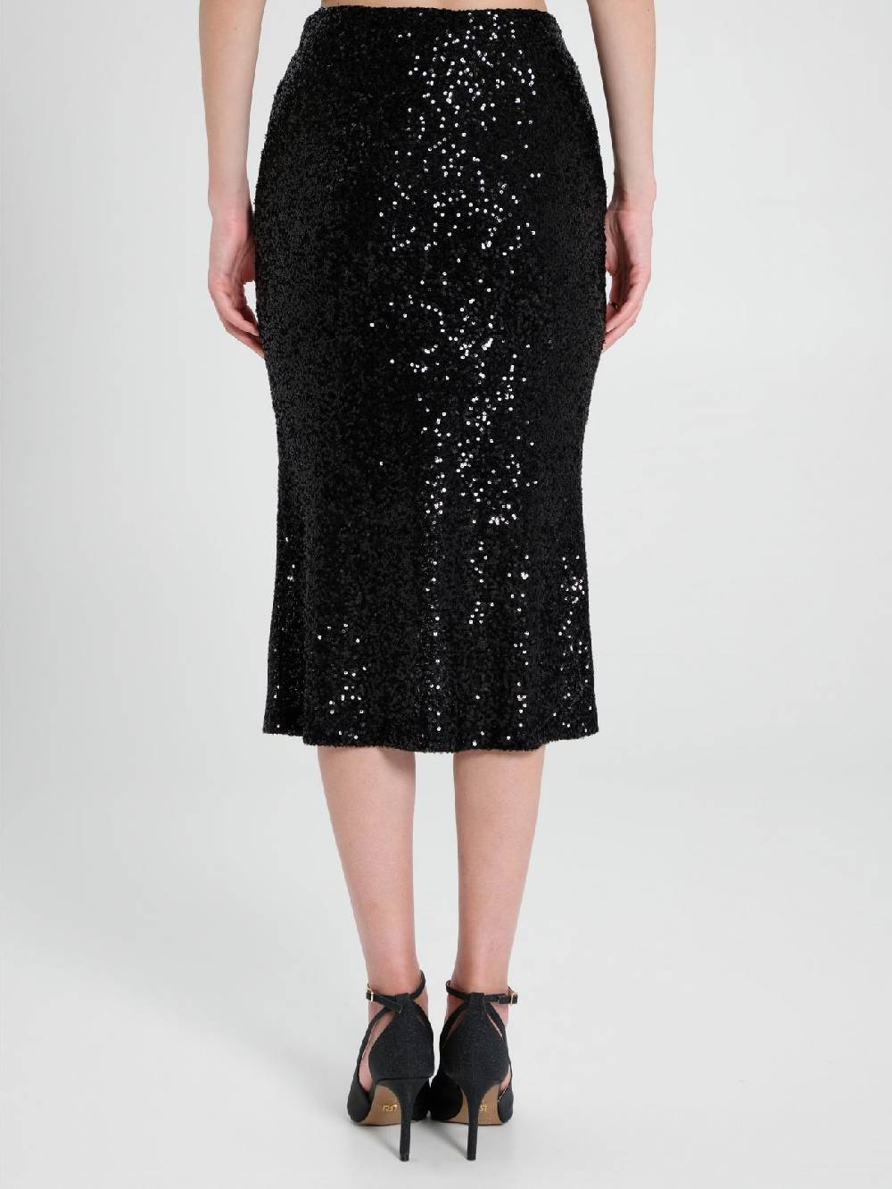 Rinascimento Gonna Longuette in Paillettes Vendite Flash
