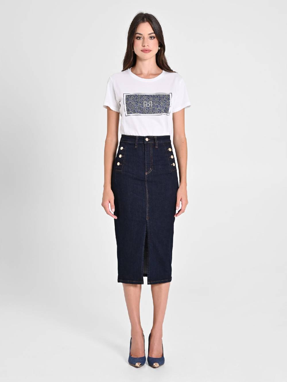 Rinascimento Gonna in Jeans Italia