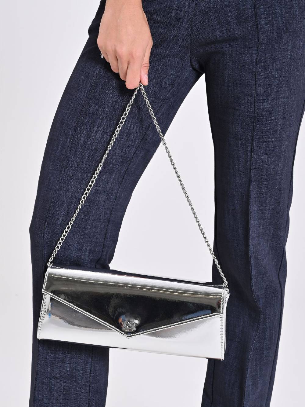 Rinascimento Pochette Argentata Nuovo