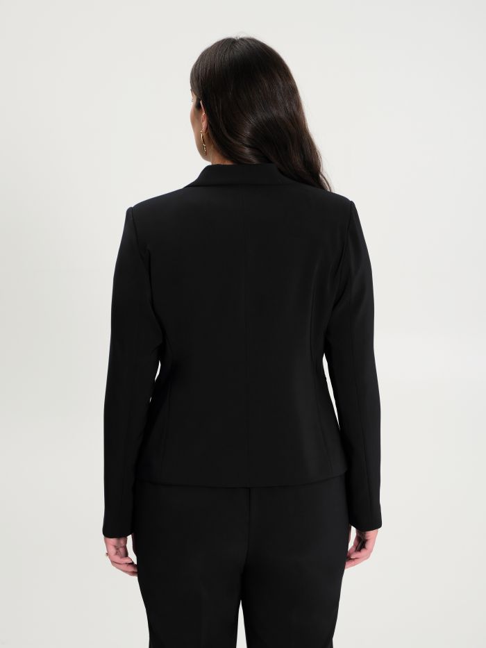 Rinascimento Giacca Curvy Monobottone Nero In Vendita