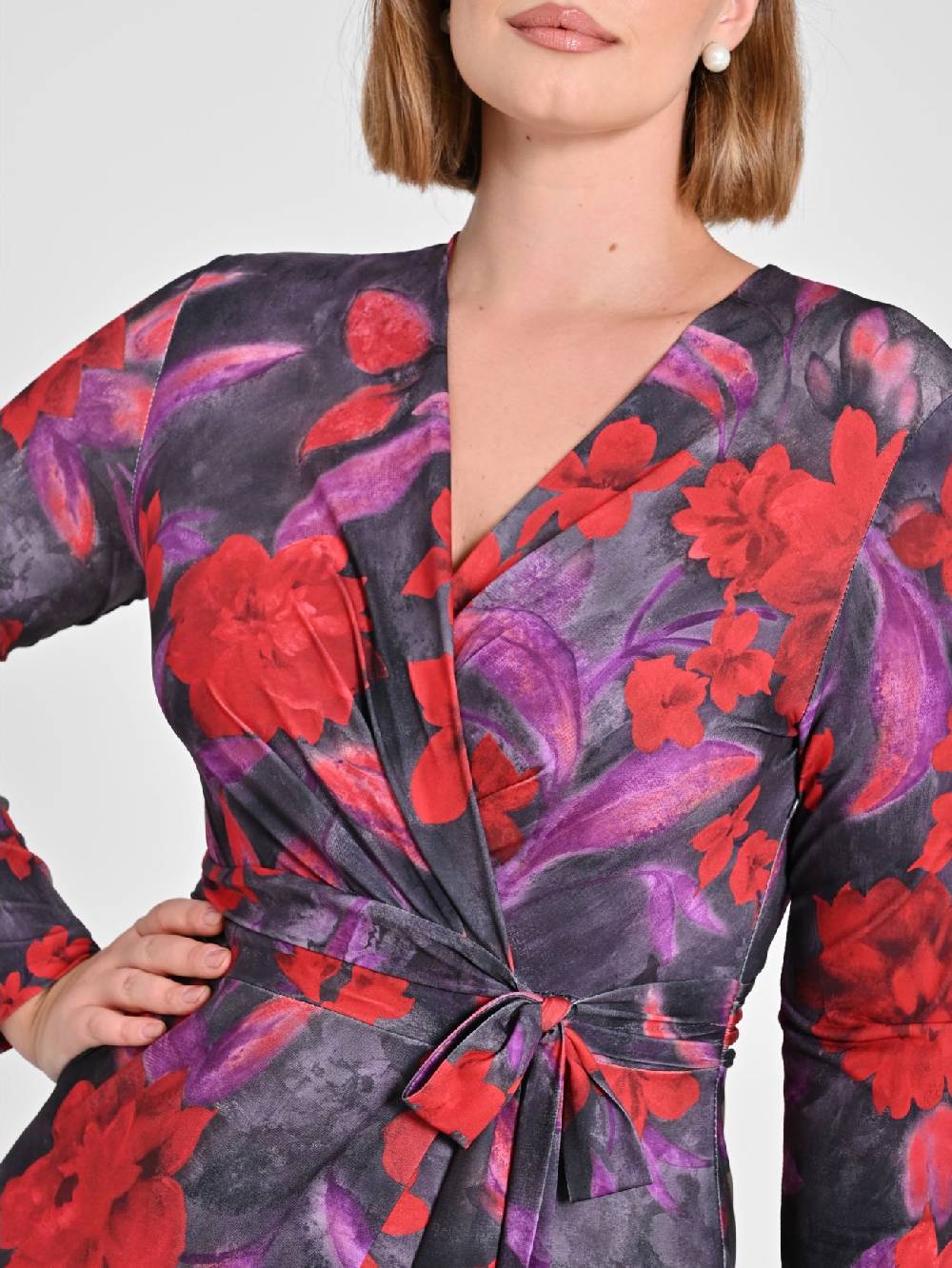 Rinascimento Abito Curvy stampa Floreale Hotsell