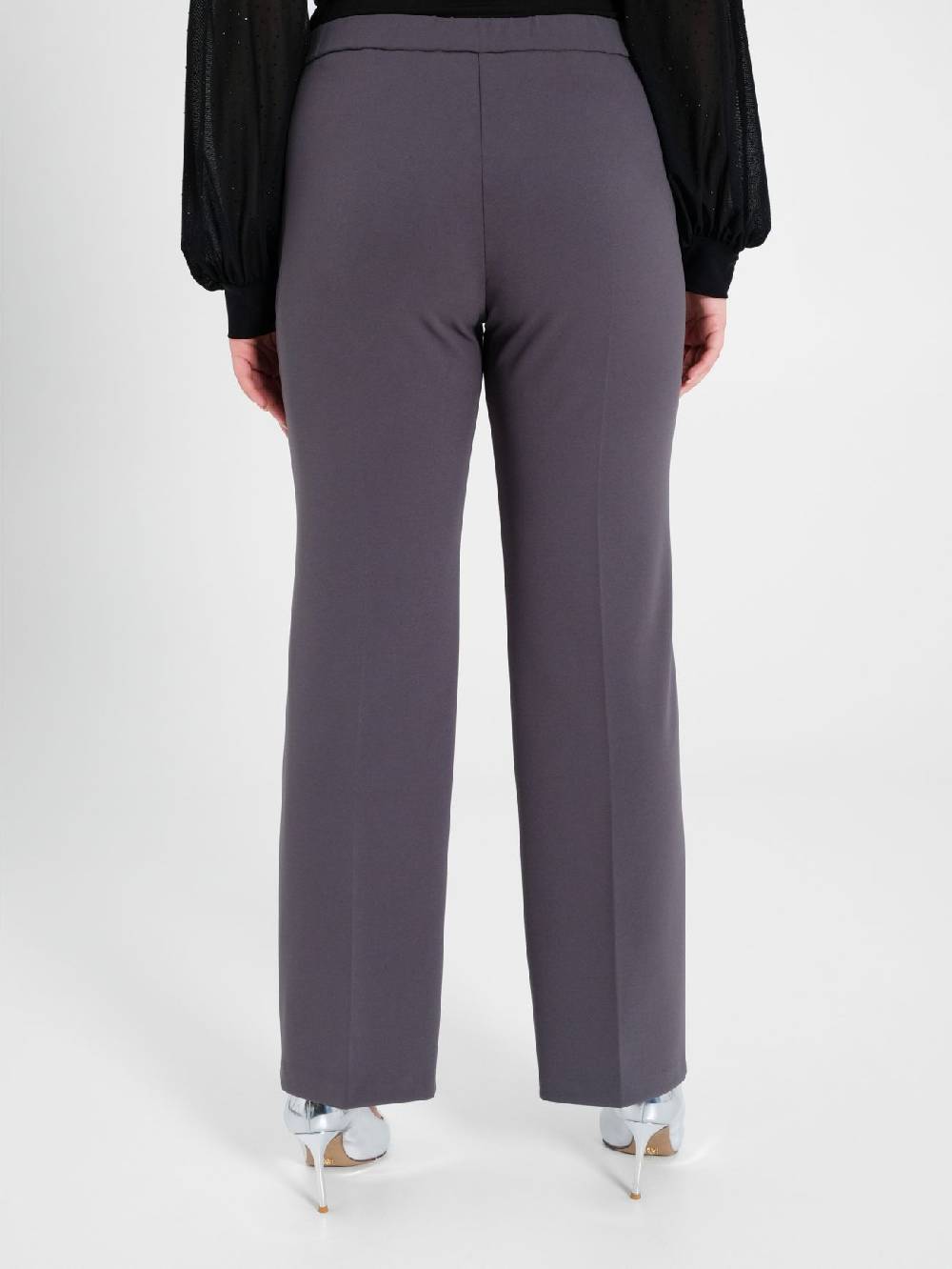 Rinascimento Pantaloni Curvy Grigio Scuro In Saldo