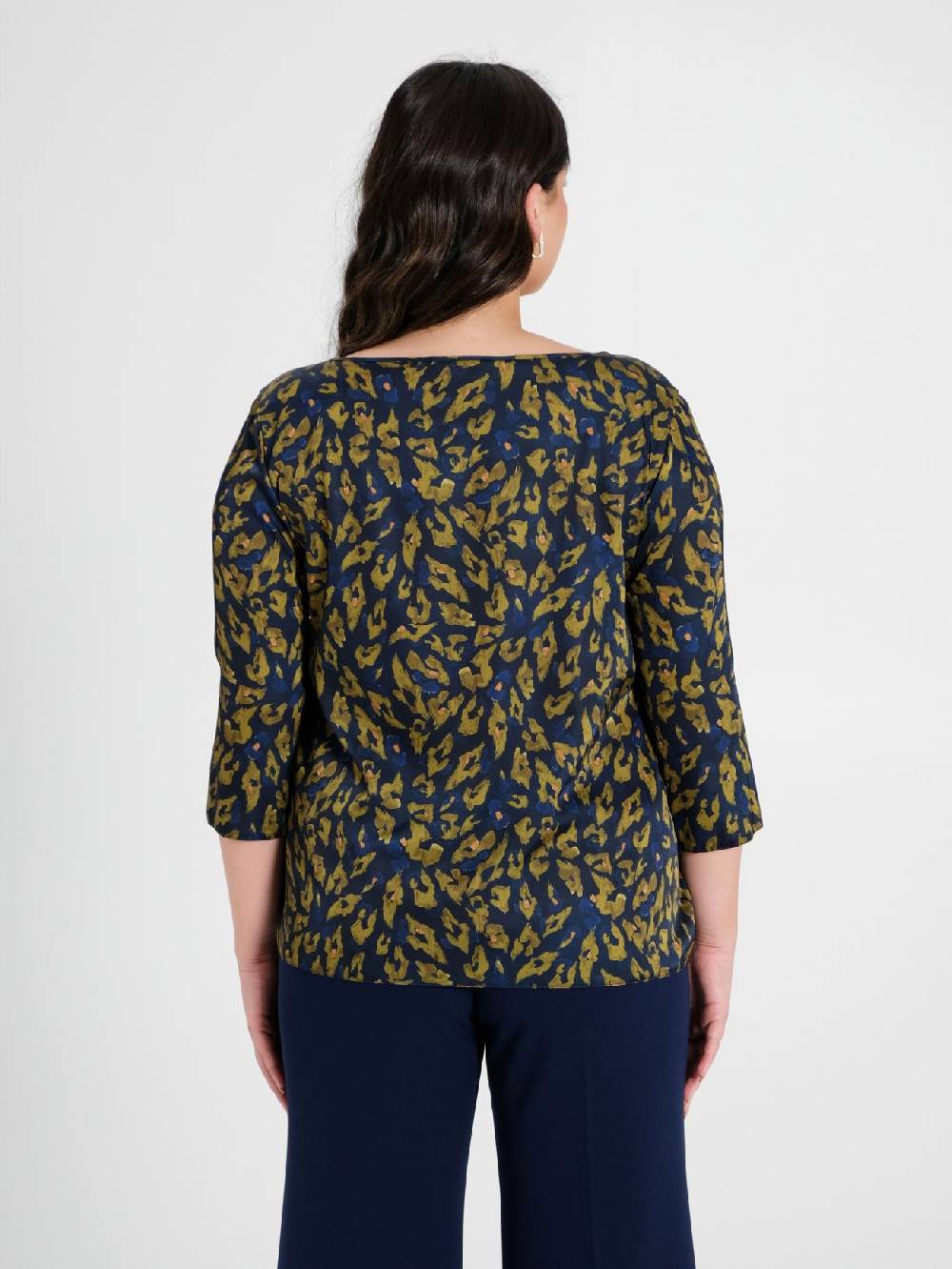 Rinascimento Blusa Curvy Animalier Nuovo