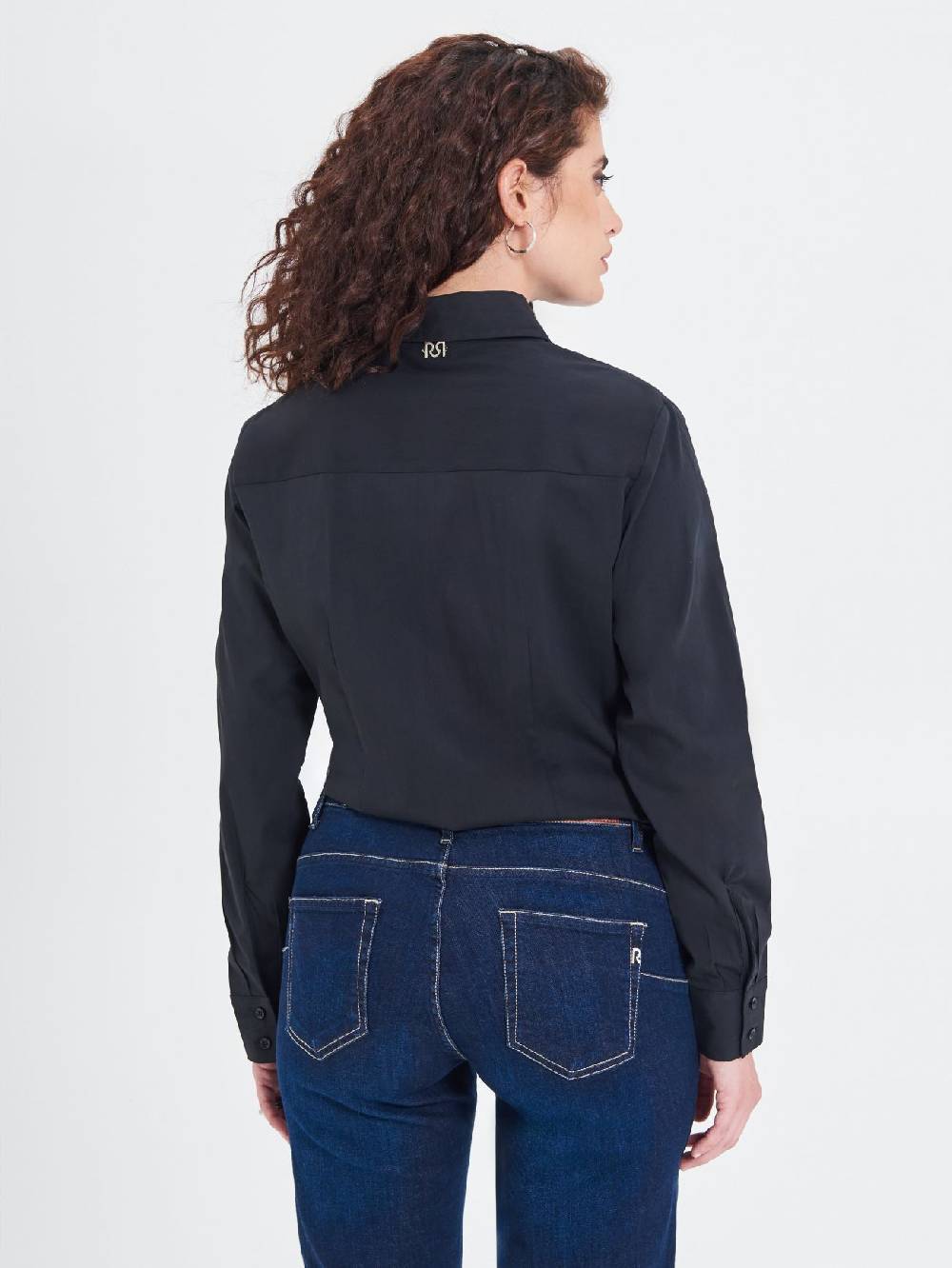 Rinascimento Camicia Curvy con Collo Gioiello Vendita