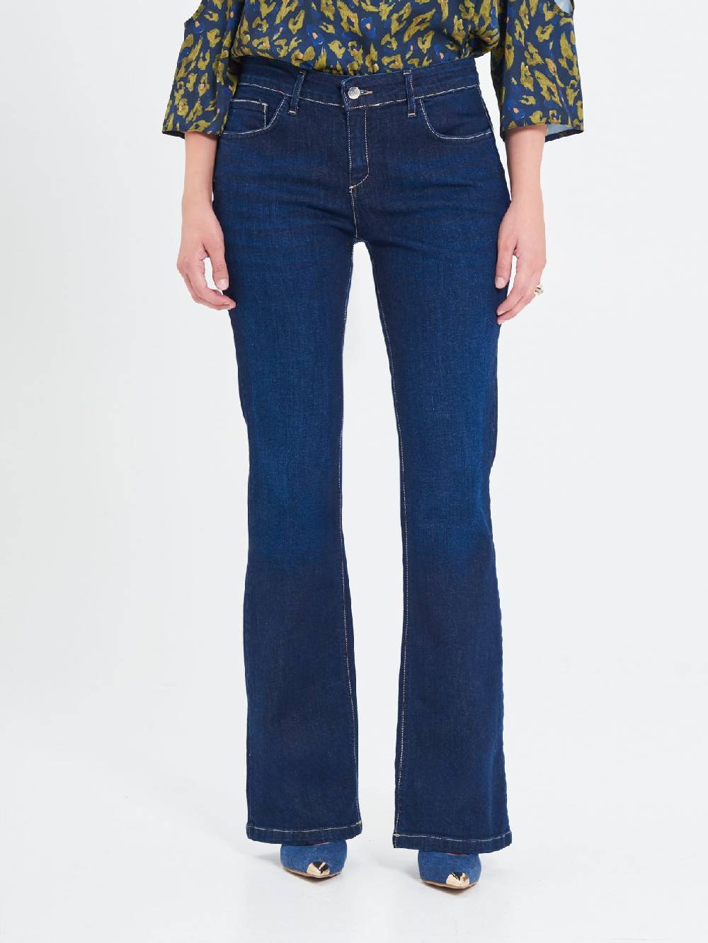Rinascimento Jeans Curvy a Zampa Promozione
