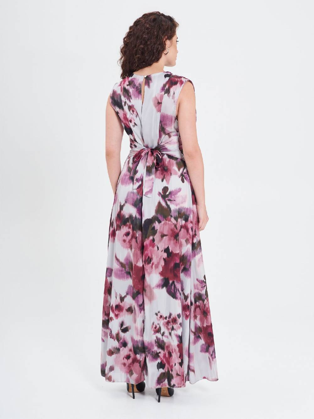 Rinascimento Abito Curvy stampa Fiori Astratti Shopping Online