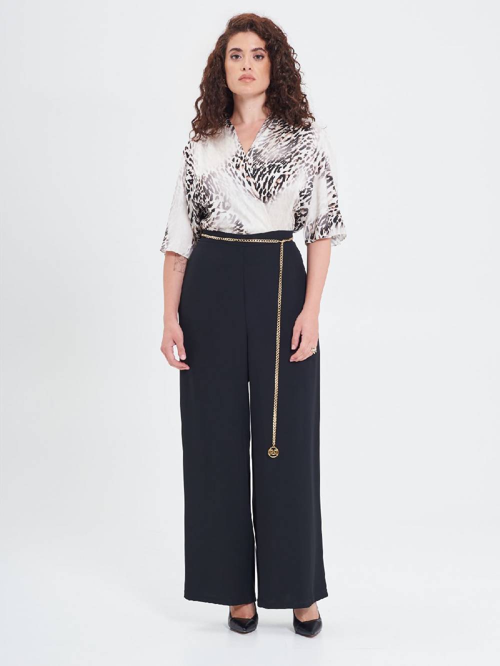 Rinascimento Tuta Curvy Palazzo Animalier Online