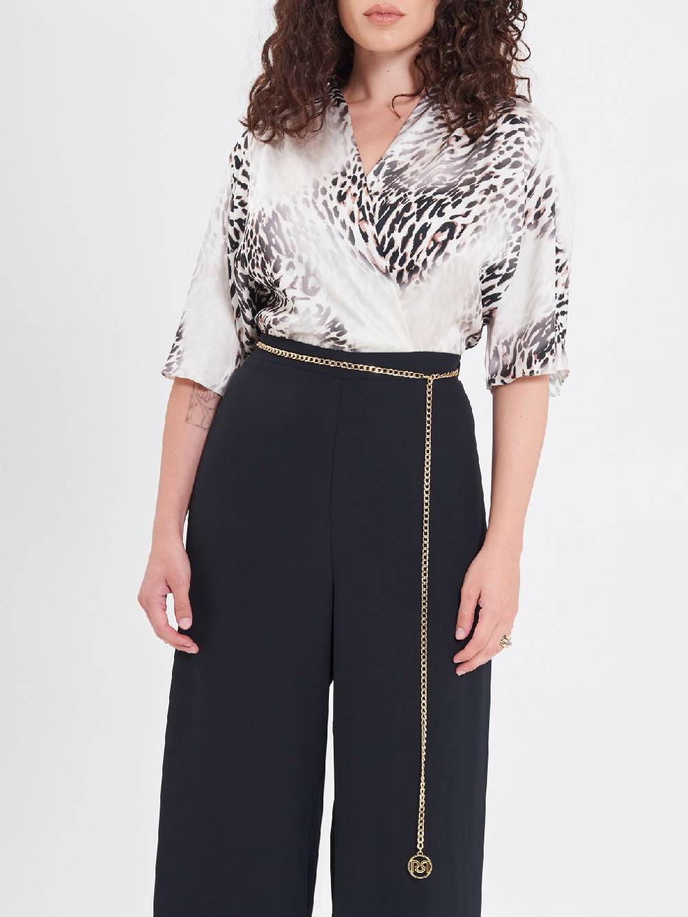 Rinascimento Tuta Curvy Palazzo Animalier Online