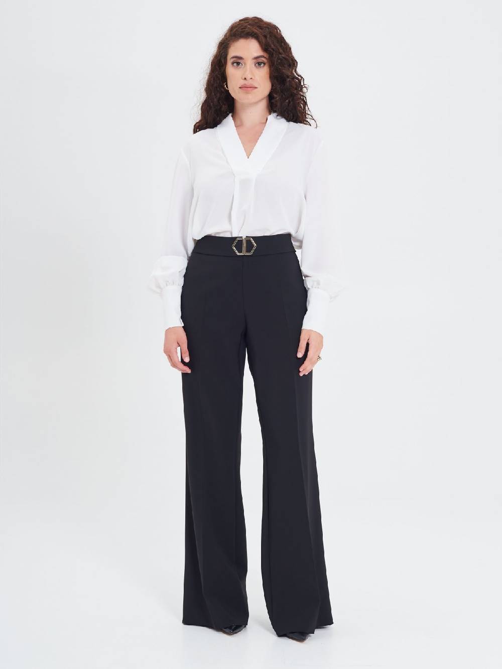Rinascimento Blusa Curvy Bianca Outlet