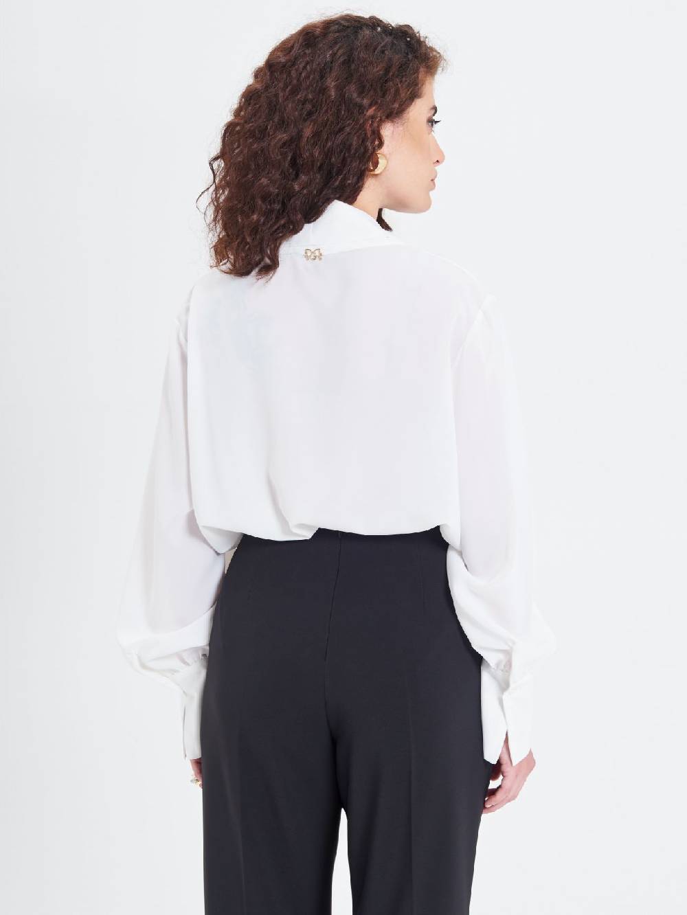 Rinascimento Blusa Curvy Bianca Outlet