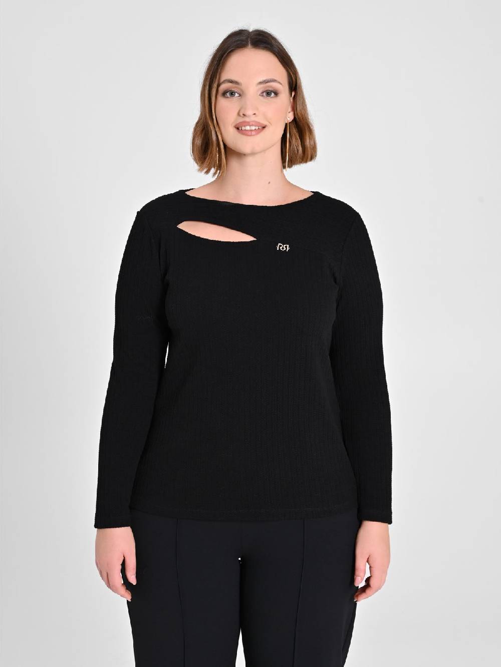 Rinascimento Maglia Curvy Cut-Out Vendita Economica