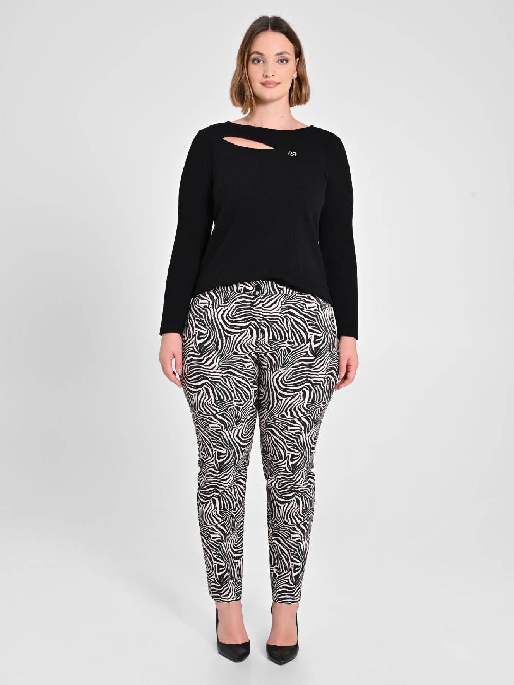 Rinascimento Pantaloni Curvy Jungle In Saldo