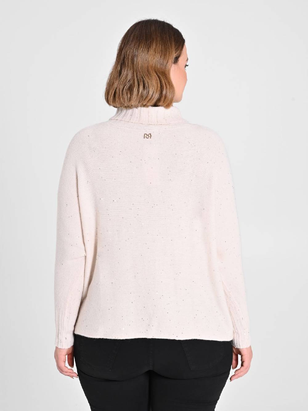 Rinascimento Maglia Curvy Beige Moda