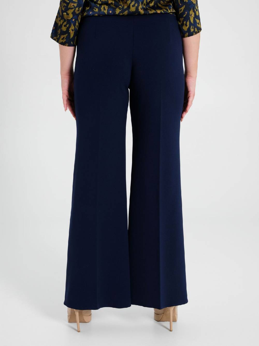 Rinascimento Pantaloni Curvy Palazzo Blu Offerta speciale