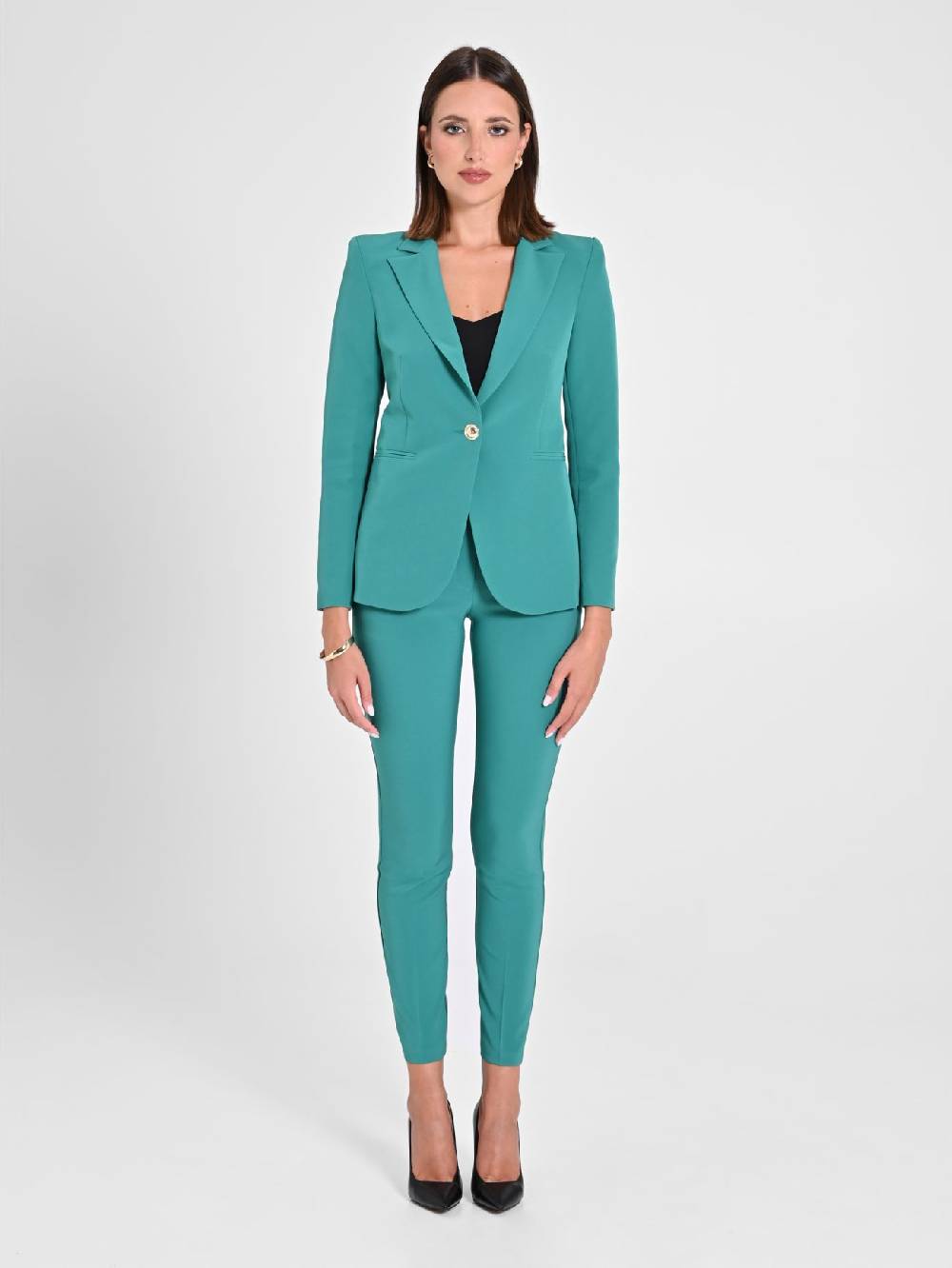 Rinascimento Giacca in Tessuto Tecnico Verde Giada Shopping online