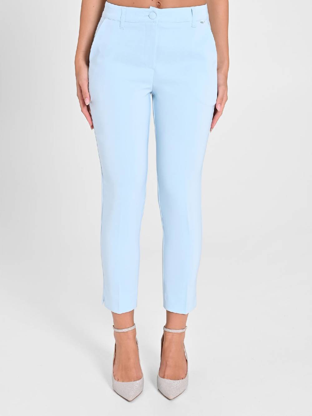 Rinascimento Pantaloni Skinny Azzurri Offerta migliore