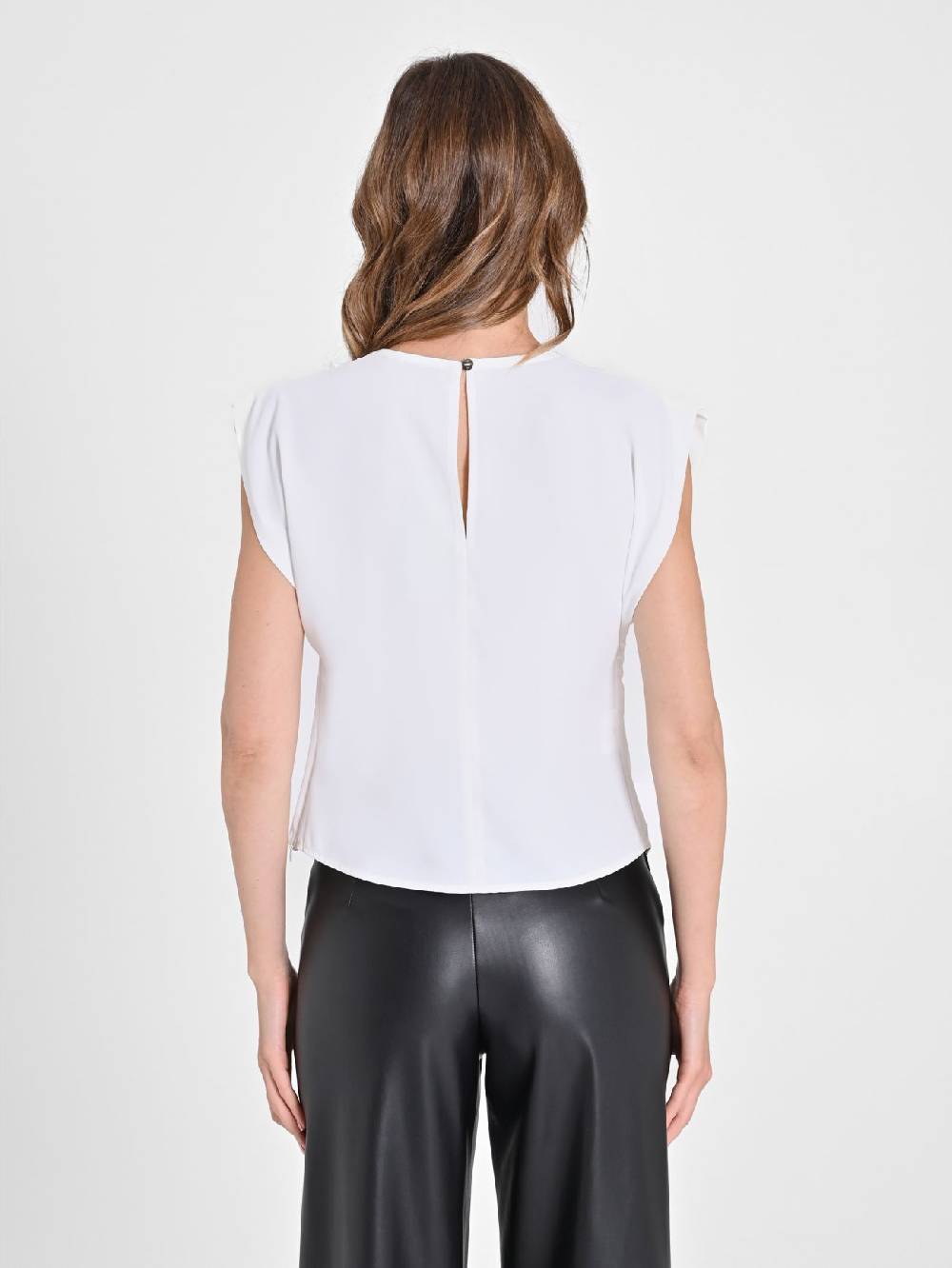 Rinascimento Blusa scatoletta Bianca Bestseller