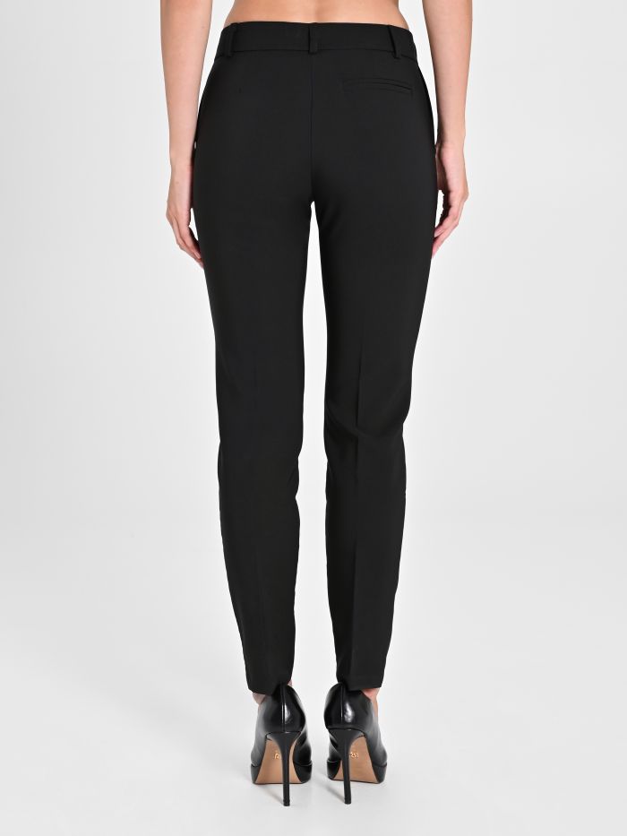 Rinascimento Pantaloni Slim in Tessuto Tecnico Consegna Veloce