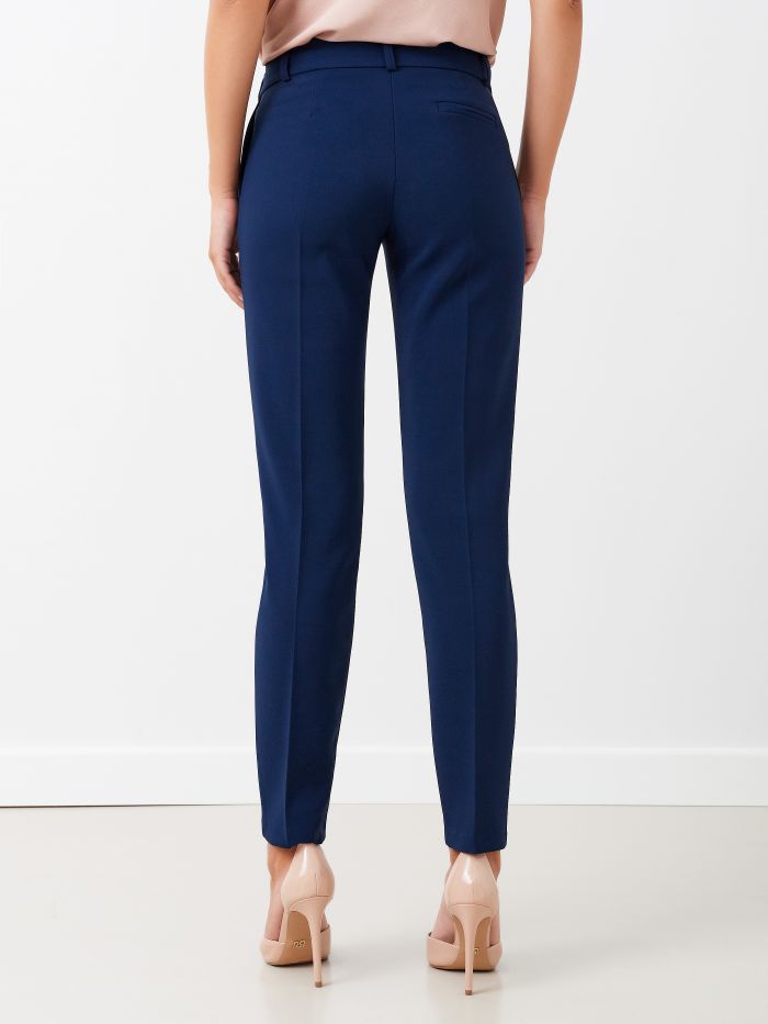 Rinascimento Pantaloni Slim in Tessuto Tecnico Prezzo Ridotto