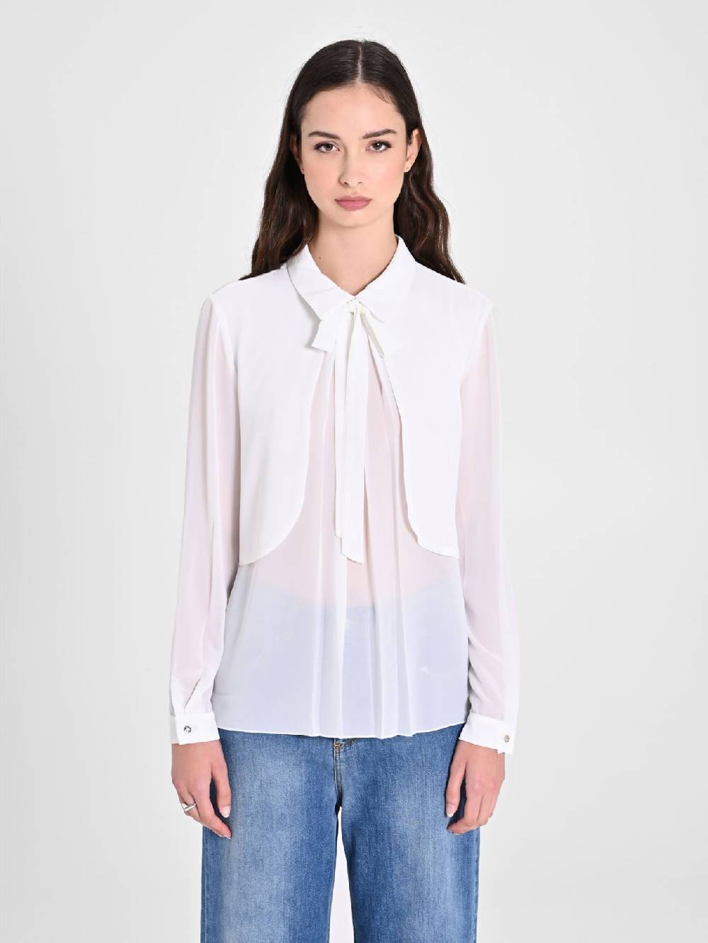 Rinascimento Blusa con Nastri Vendite stagionali