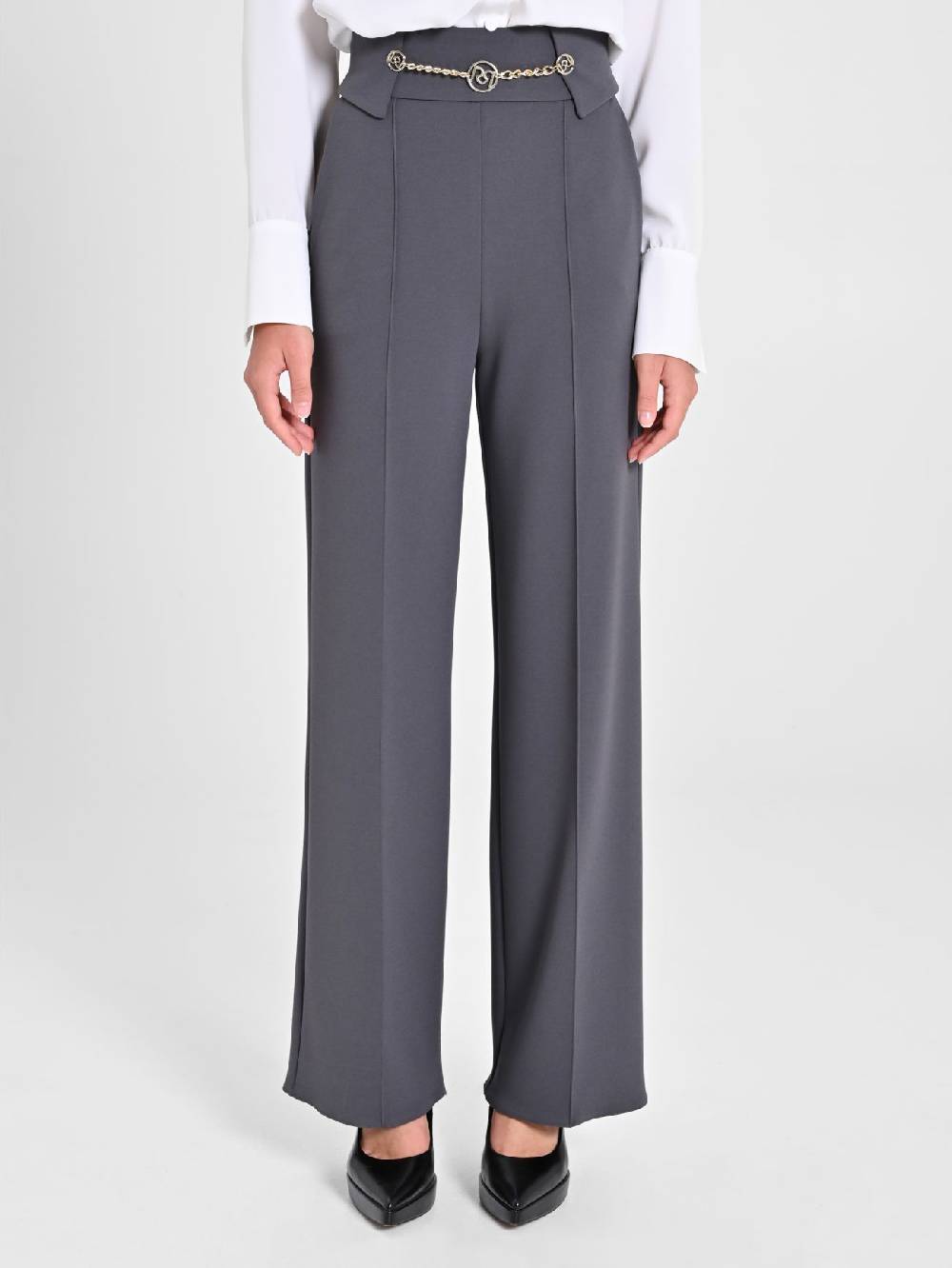 Rinascimento Pantaloni Grigi Chains Offerta Giorno del Papà