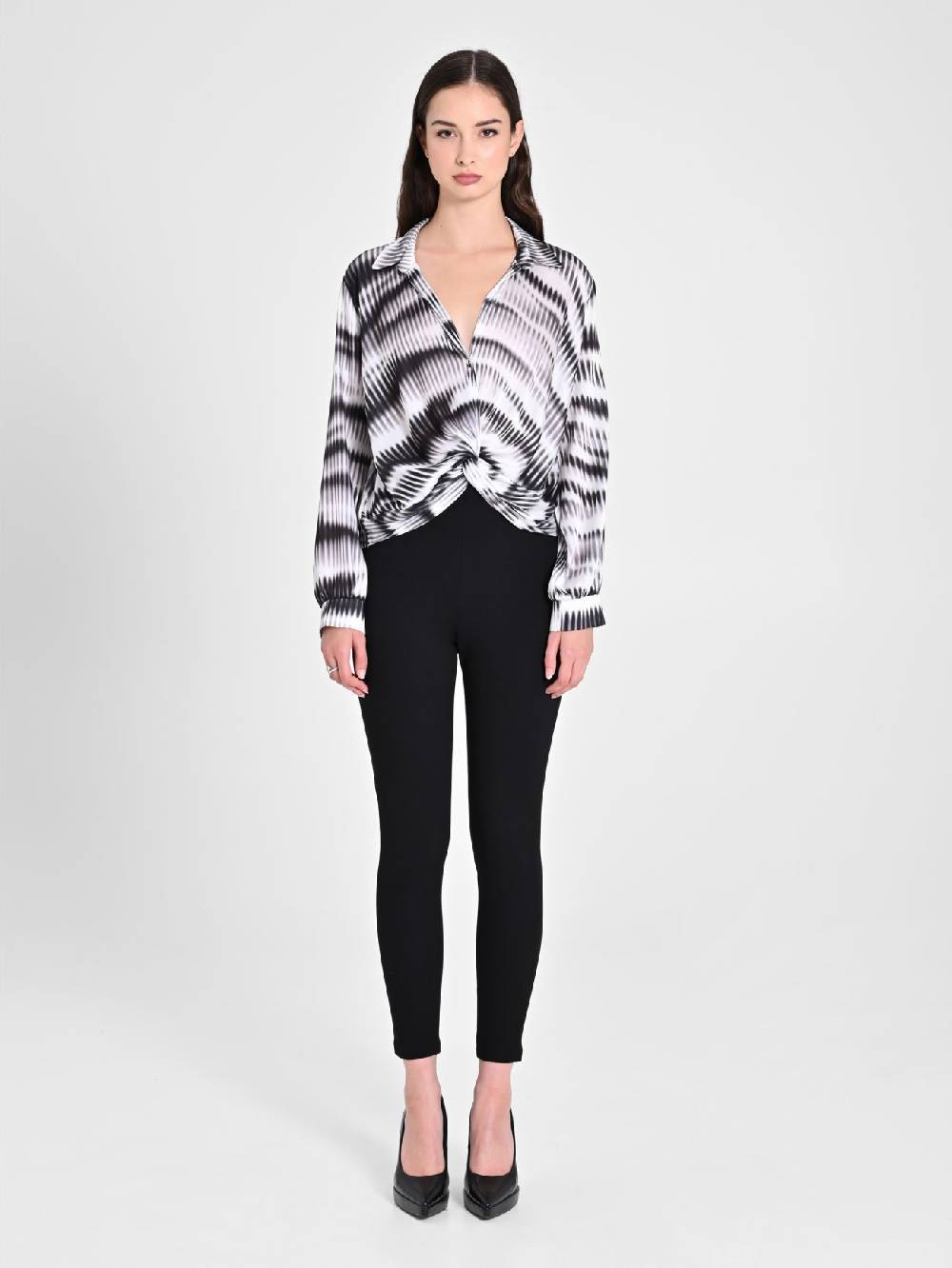 Rinascimento Blusa stampa Astratta Online Outlet