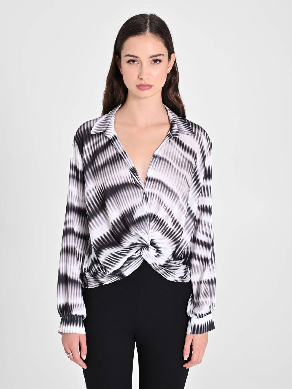 Rinascimento Blusa stampa Astratta Online Outlet