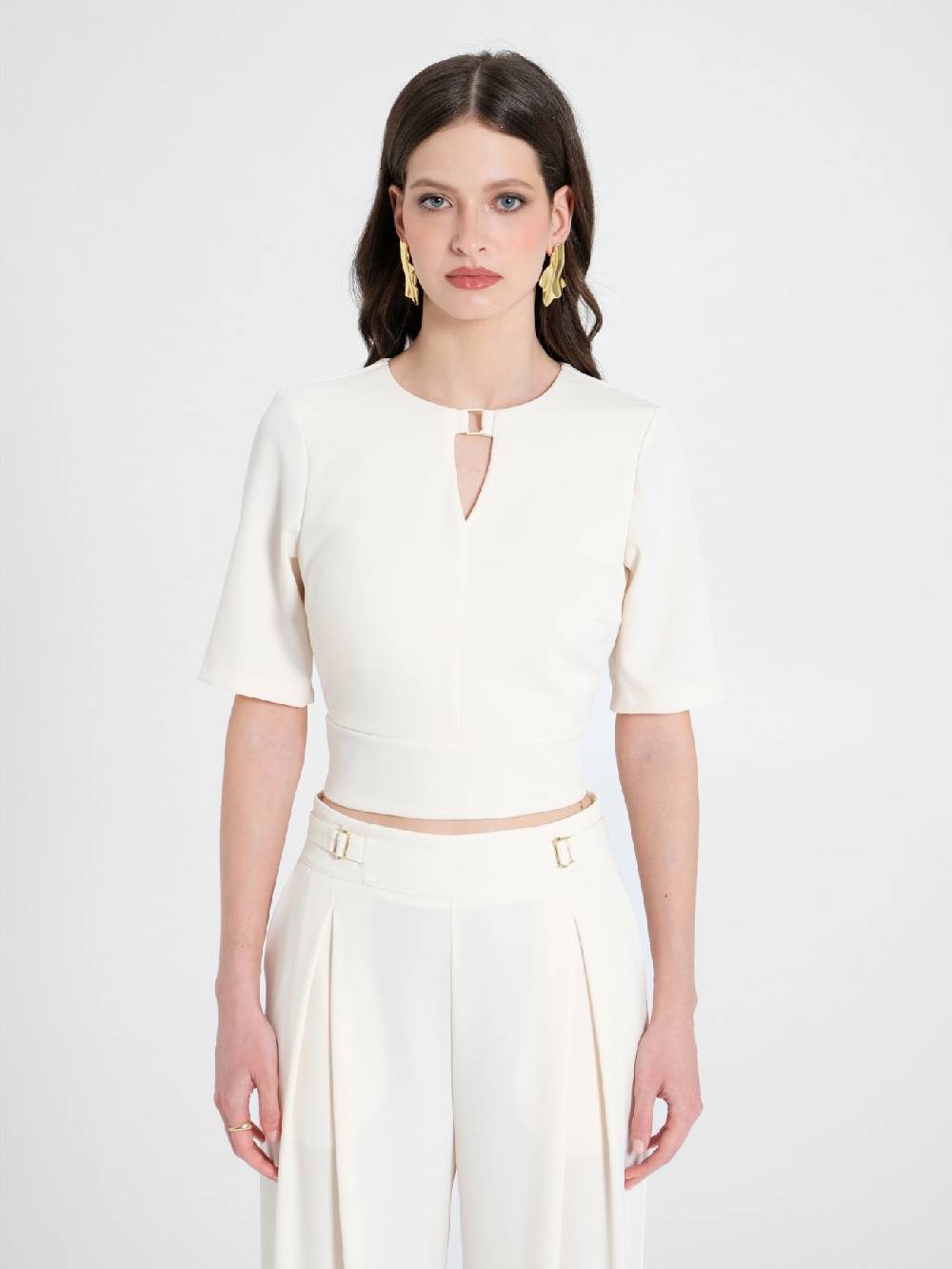 Rinascimento Blusa con Fibbia Offerte stagionali