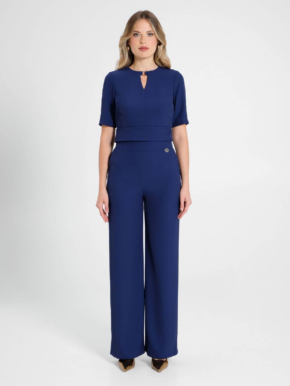 Rinascimento Pantaloni con Fibbie Liquidazione