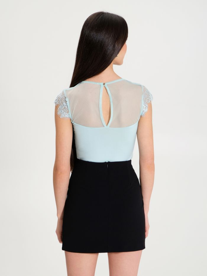 Rinascimento Top Body in Pizzo Qualità