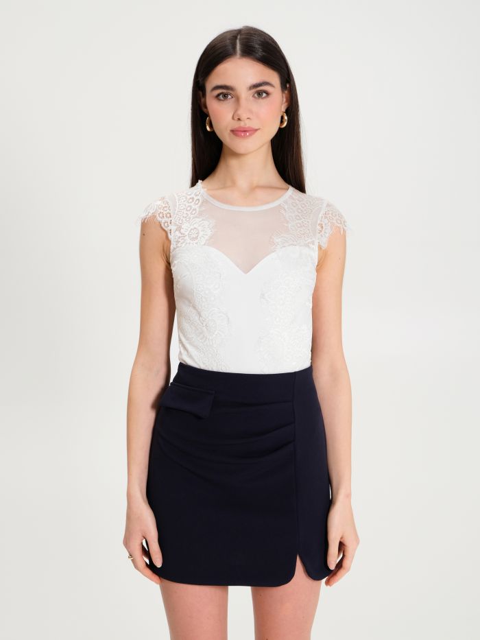 Rinascimento Top Body in Pizzo Promozione