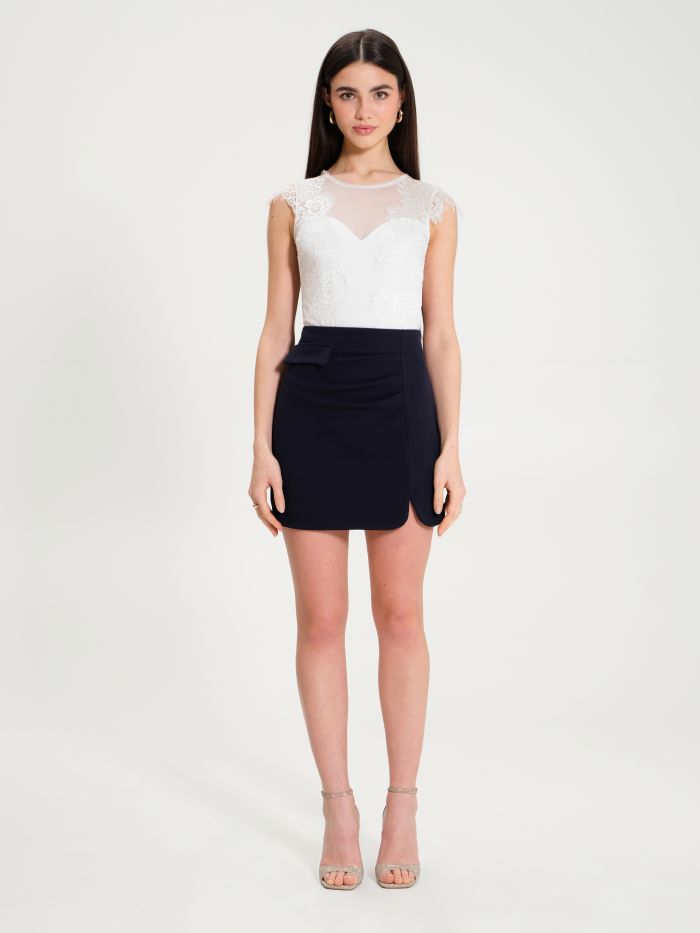 Rinascimento Top Body in Pizzo Pezzi Unici