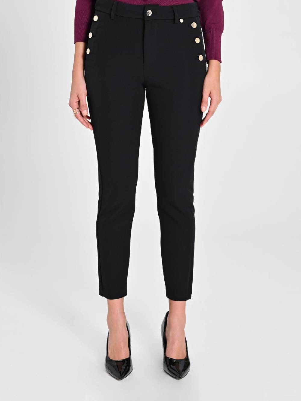 Rinascimento Pantaloni Skinny Neri Convenienza