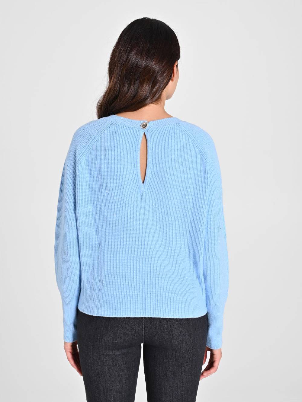 Rinascimento Maglione Azzurro Paillettes Online